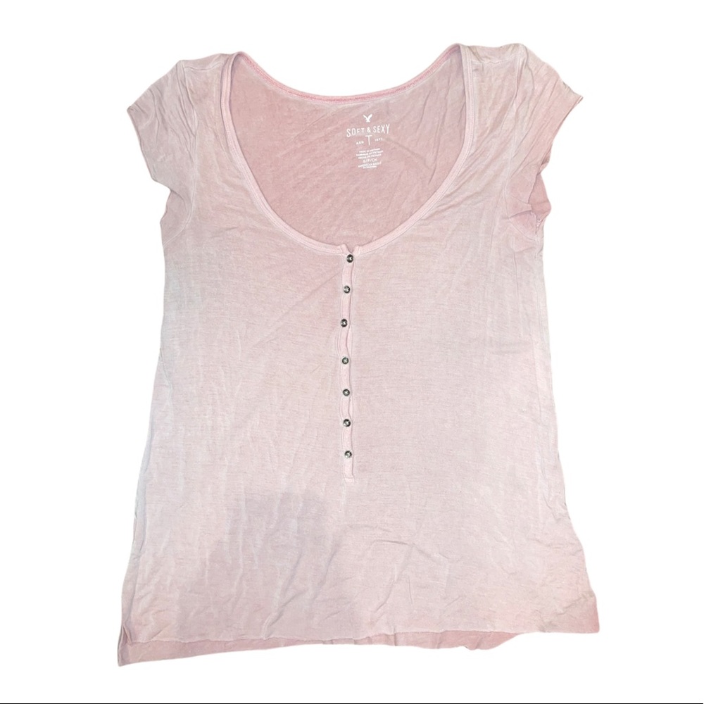 long flowy tee